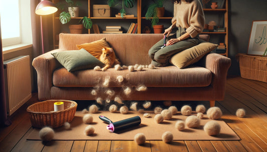 How To Get Lint Balls Off A Corduroy Couch?