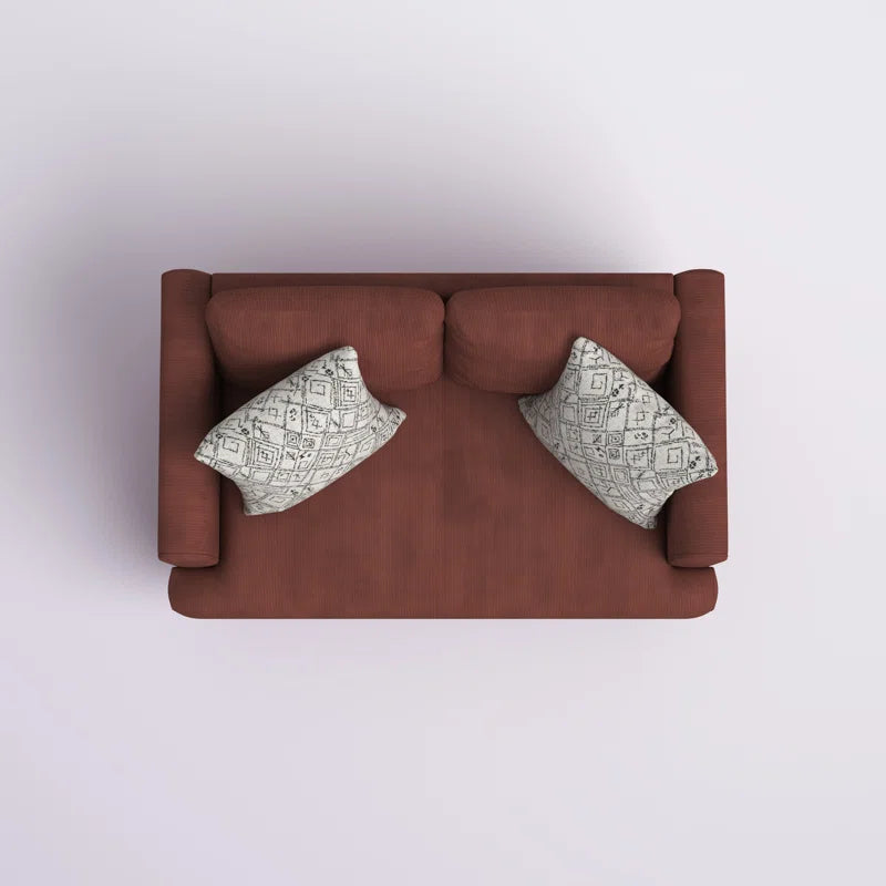 Drews 57.9'' Upholstered Loveseat | Corduroy Loveseat