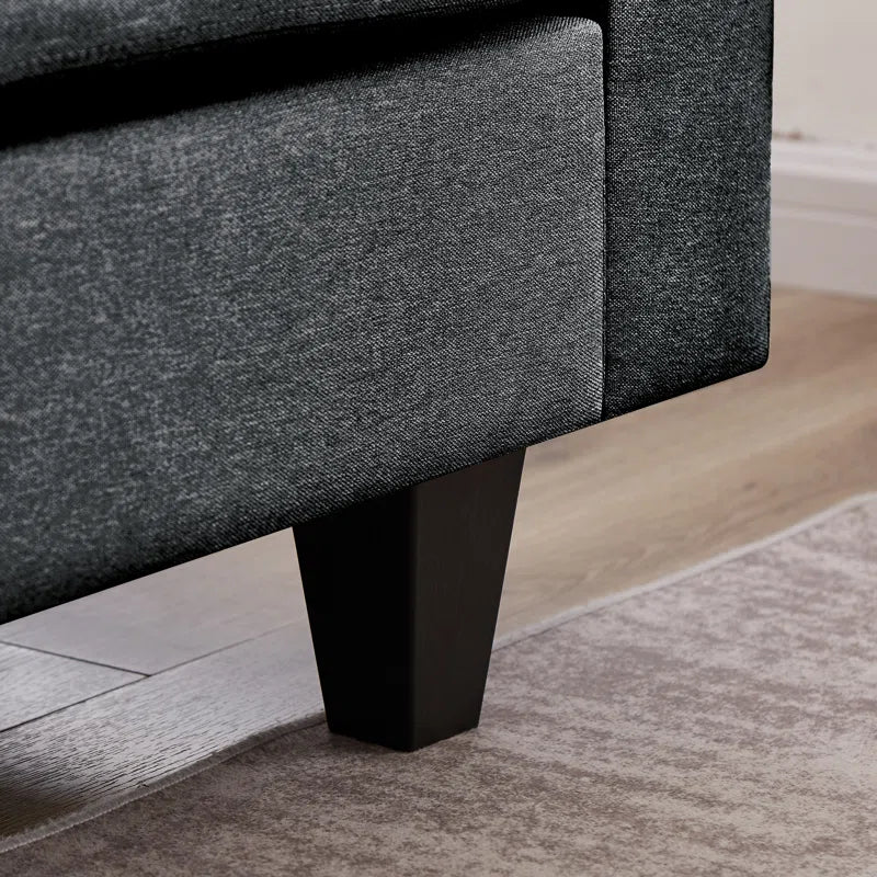 Linnzi FlexSpace 101'' Upholstered Sectional Sofa with Chaise