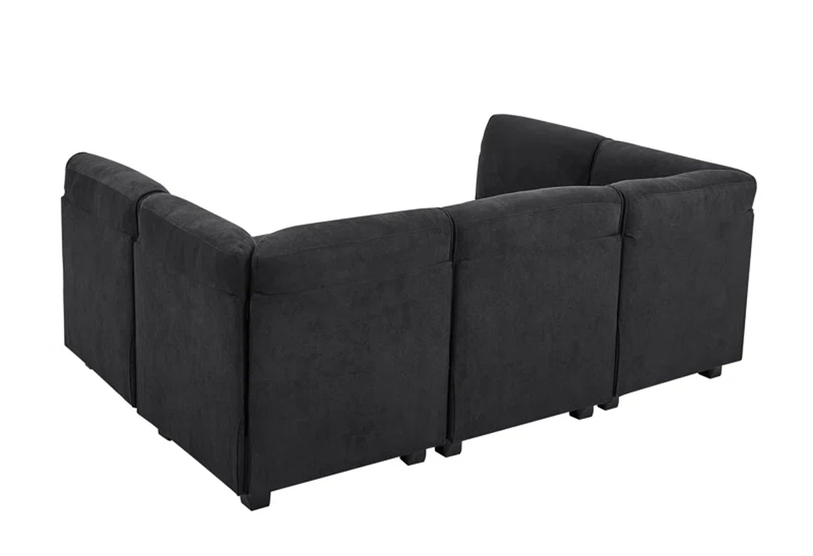 Mystique Lounge 6-Piece Upholstered Sectional by Roeder