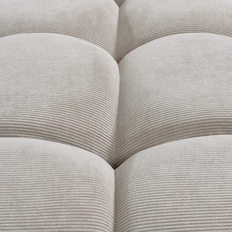 Cerberus109.5'' Large Oversized Corduroy Sofa