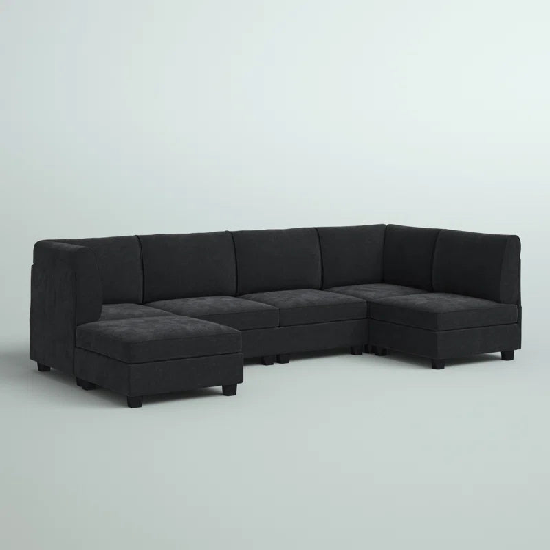 Mystique Lounge 6-Piece Upholstered Sectional by Roeder