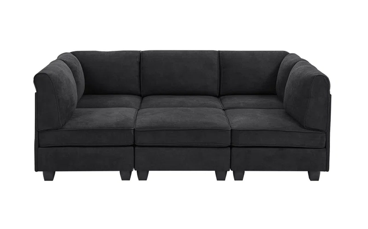 Mystique Lounge 6-Piece Upholstered Sectional by Roeder