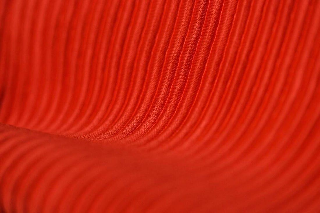 Close-up image of corduroy fabric