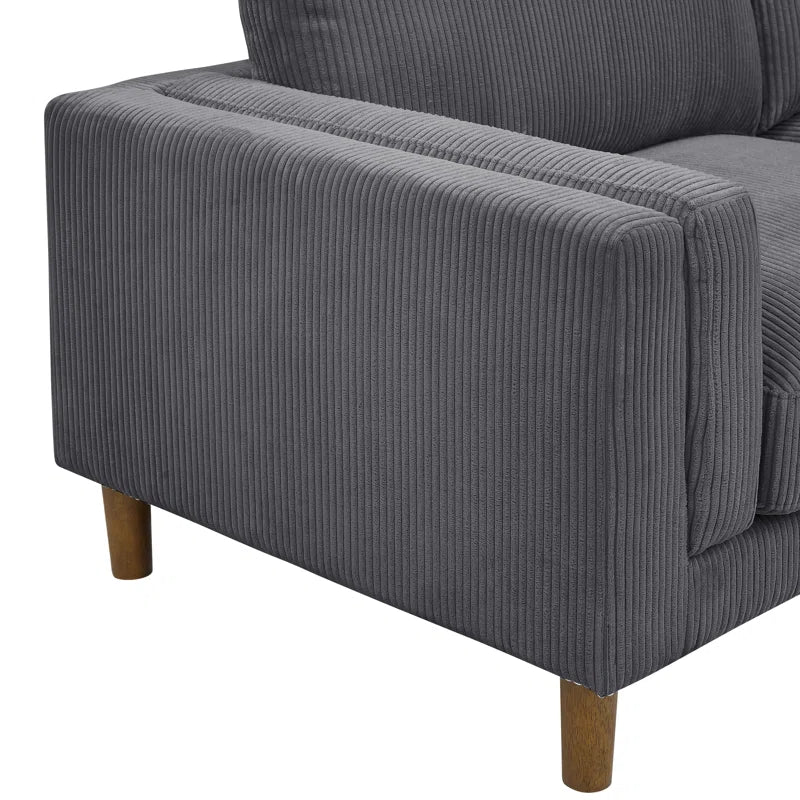 Alpine Valley Majesty 3-Piece Corduroy Couch Set